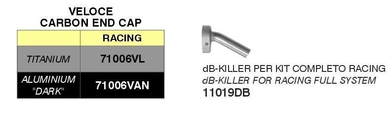 ARROW DB-Killer f. 71006VL, 71006VAN