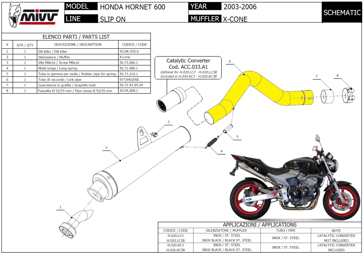 9773H020SE-MIVV Verbindungsrohr